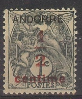 Andorra -Franc 1931 Sello Habilitado 0.5 C  Ed=1 (*) Sin Goma - Nuovi