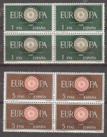 Spain 1960. Europa Ed 1294-95 (**) - Unused Stamps