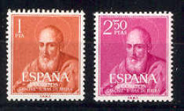 Spain 1960. Juan De Ribera Ed 1292-93 (**) - Ongebruikt