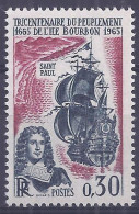 Francia 1965. YT = 1461 -  (*). Poblamiento Isla Bourbon - Unused Stamps