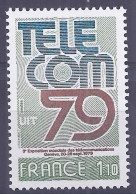 Francia 1979. Telecom  79 YT = 2055 (**) - Nuovi