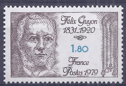 Francia 1979. Félix Guyon YT = 2052 (**) - Unused Stamps