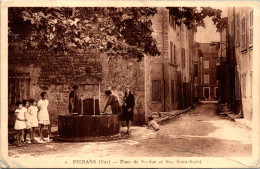 83 PIGNANS - Place De Verdun Et Rue Saint André - Other & Unclassified