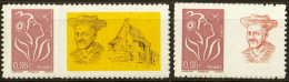 2006  Autoadhésifs  N° 3969A Et 3969Aa  Neufs** (cote Yvert: 33.00€) - Unused Stamps