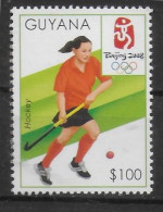 GUYANA   N° 5952  * *   Jo 2008  Hockey Sur Gazon - Hockey (su Erba)