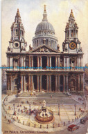 R094500 St. Pauls Cathedral. London. Valentine. Art Colour - Otros & Sin Clasificación