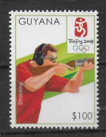 GUYANA   N° 5955  * *   Jo 2008  Tir - Shooting (Weapons)