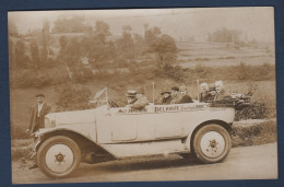 LOURDES -  Voiture Garage Delhoste -  Carte Photo - Lourdes