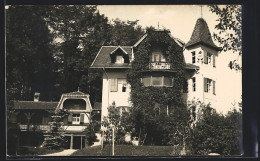 Foto-AK Murnau /Obb., Turmvilla Mit Nebengebäude  - Other & Unclassified