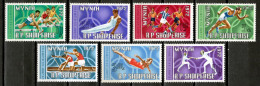 Albania 1971 / Olympic Games Munich 1972 MNH Juegos Olímpicos Olympische Spiele / Cu17829  C5-20 - Summer 1972: Munich