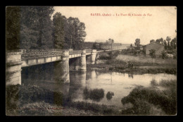 10 - BAYEL - TRAIN SUR LE PONT DU CHEMIN DE FER - Other & Unclassified