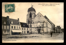 10 - AIX-EN-OTHE - EGLISE DE LA NATIVITE - MAGASIN NOUVEAUTES ET CONFECTIONS "P. BIDAUT" - Other & Unclassified