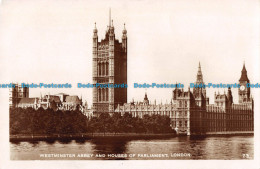 R094053 Westminster Abbey And Houses Of Parliament. London. RP - Other & Unclassified