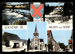 10 - MUSSY-SUR-SEINE - MULTIVUES ET BLASON - Mussy-sur-Seine