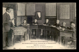 44 - NANTES - INSTITUTION DEPARTEMENTALE DES SOURDS ET MUETS ET DES AVEUGLES DE LA PERSAGOTIERE - Nantes