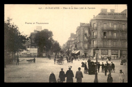 44 - SAINT-NAZAIRE - PLACE DE LA GARE - HOTEL DES COLONIES - Saint Nazaire