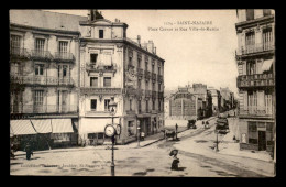 44 - SAINT-NAZAIRE - PLACE CARNOT ET VILLE-ES-MARTIN - Saint Nazaire