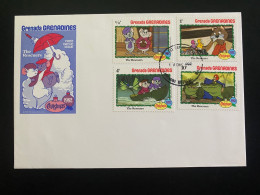 FDC Grenada Grenadines - 14/12/1982 - Walt Disney - Bernard Et Bianca - The Rescuers - Disney