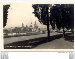 CPA (Réf:I409) DRESDEN, Blick V. Köniqsufer  115 (ALLEMAGNE) (bateau Vapeur) - Dresden