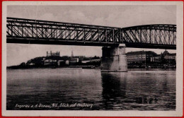 Engerau A.d.donau, Nd., Blick Auf Preßburg. Feldpost 1943 - Andere & Zonder Classificatie