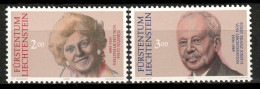 Liechtenstein 1990 / Royal Family In Memoriam MNH Familia Real / Hy63  29-24 - Royalties, Royals