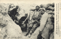 La Grande Guerre 1914-15 - En Champagne - Fortin De Beauséjour - Poste D'écoute - Autres & Non Classés