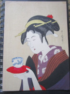 Japon Serving Tea By Kitagawa Utamaro - Autres & Non Classés