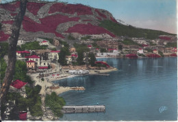 CPSM  France Provence Côte D’Azur  06  Alpes-Maritimes  L’Esterel  Théoule Vue Sur La Plage Oblitérée Le 27-9-1955 - Sonstige & Ohne Zuordnung