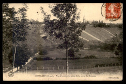 55 - BEAULIEU - VUE PRISE DE LA ROUTE DE BRIZEAUX - EDITEUR HURLIN - Autres & Non Classés