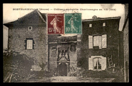 55 - MONTBLAINVILLE - ANCIEN CHATEAU - HABITATION DE CHARLEMAGNE EN 771 - EDITEUR NICOT - Sonstige & Ohne Zuordnung