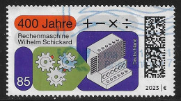 2023  400 Jahre Rechenmaschine  Wilhelm Schickard - Used Stamps