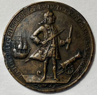 1739 Admiral VERNON Copper Medal CAPTURE OF PORTO BELLO – Betts 238 - Monarchia/ Nobiltà