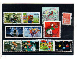 FRANCE LOT D'OBLITERES - Lots & Kiloware (mixtures) - Max. 999 Stamps