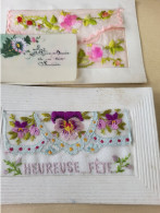 HEUREUSE FETE /BONNE ANNEE - Embroidered