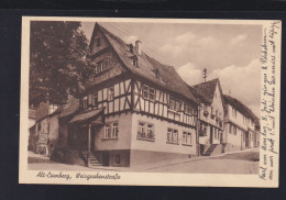 Dt. Reich AK Alt Camberg Weisgrabenstrasse 1940 - Bad Camberg