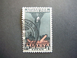 "Lituanica" Memorial # Lietuva Litauen Lituanie Litouwen Lithuania # 1934 Used #Mi.388 Planes - Lituania