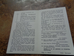 Doodsprentje/Bidprentje   PIETER BENAUT   Houtem 1925-1978 Kortrijk  (Echtg Marie-Thérèse Engelaere) - Godsdienst & Esoterisme