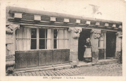 QUIMPER : LA RUE DE GUEODET - Quimper