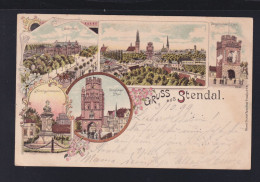 Dt. Reich Litho Stendal 1899 - Stendal