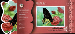 MYANMAR 2024 GOLDEN BIRDWING BUTTERFLY PRESENTATION FOLDER - Butterflies