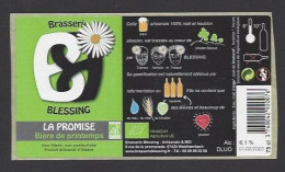 Etiquette De Bière De Printemps  -  La Promise   -  Brasserie  Blessing  à  Waldhambach  (67) - Beer