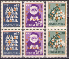 Yugoslavia 1966 - New Year I - Mi 1188-1190 - MNH**VF - Ongebruikt