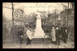 75 - PARIS 10EME - CANAL ST-MARTIN - STATUE DE FREDERIC LEMAITRE - Arrondissement: 10