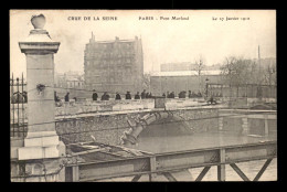 75 - PARIS 4EME - INONDATIONS DE 1910 - PONT MORLAND - District 04