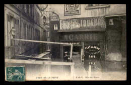 75 - PARIS 4EME - INONDATIONS DE 1910 - RUE DES URSINS - Distrito: 04