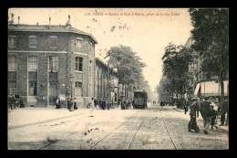 75 - PARIS 14EME - ECOLES RUE D'ALESIA PRISE DE LA RUE DIDOT - TRAMWAY - Arrondissement: 14