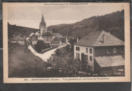 25 - MONTBENOIT - Vue Générale Arrivant De Pontarlier - Andere & Zonder Classificatie