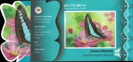 MYANMAR 2024 COMMON BLUEBOTTLE BUTTERFLY PRESENTATION FOLDER - Papillons