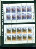 ALBANIE EUROPA 2004 2 MINI-FEUILLES DE 10 TIMBRES  NEUFS A  PARTIR DE 16. 00 EUROS - Albanie