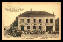 88 - CELLES-SUR-PLAINE - HOTEL ET CAFE CAMILLE PY - Autres & Non Classés